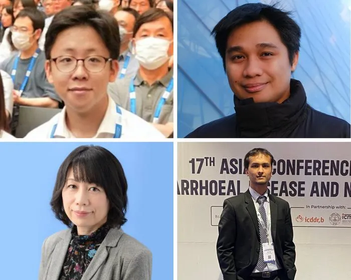 Takuya Takata, Xerxes Seposo, Nasif Hossain, Kayo Ueda