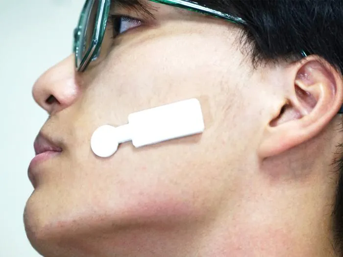 sticker-like patch tracks a range of physiological responses