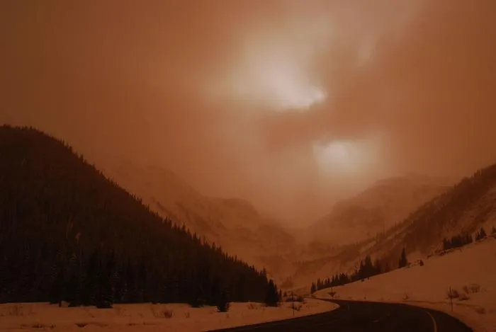 Major dust event