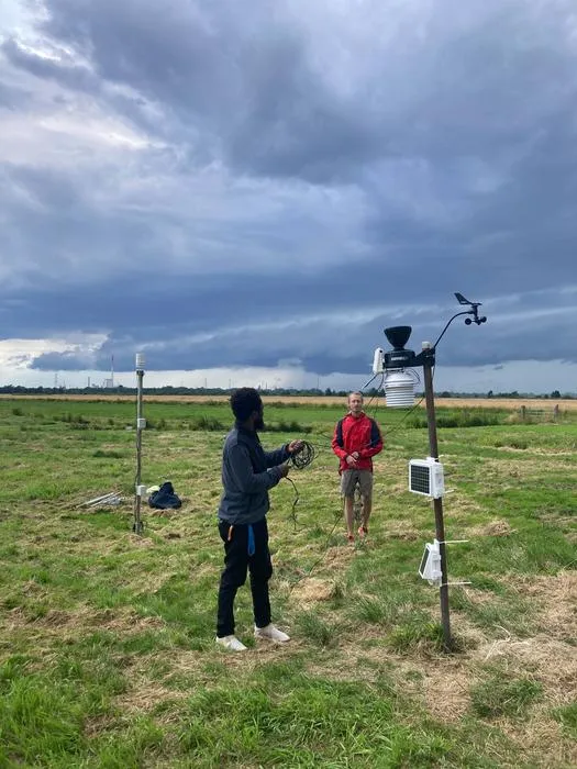 Installation of weather stations
