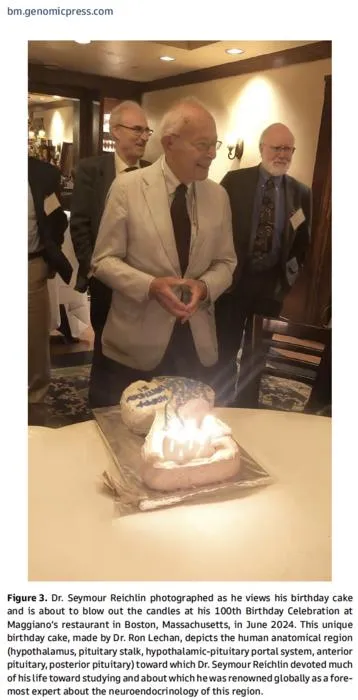 Dr. Seymour Reichlin's 100th birthday