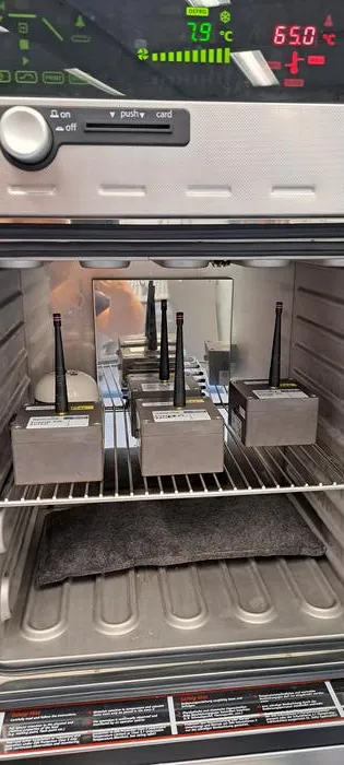 The sensors were also tested for their temperature susceptibility.