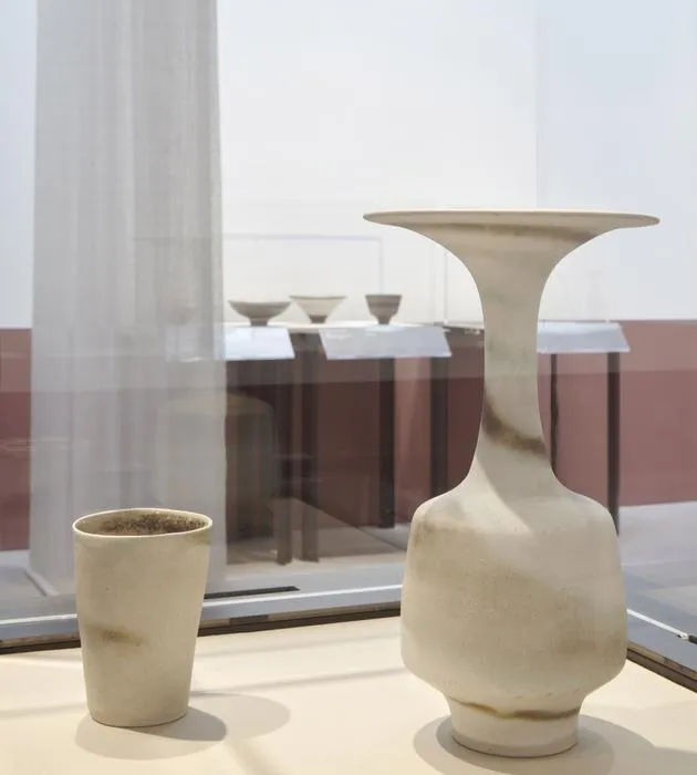 Artworks by Lucie Rie that featured in the psychological experiment