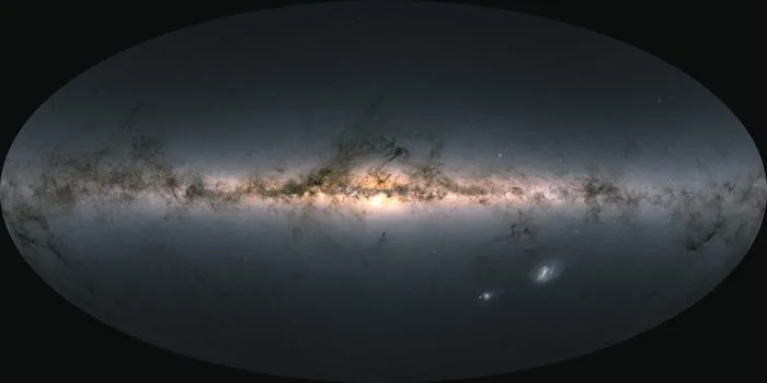 Stars observed by the Gaia satellite.