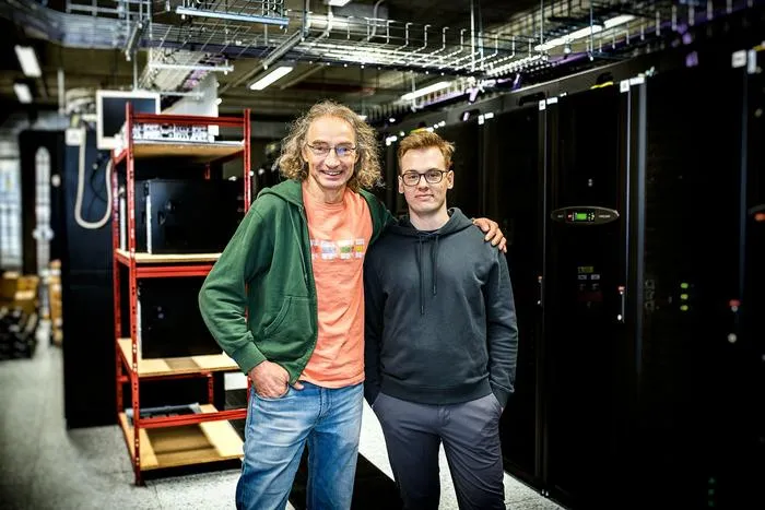Pavel Jungwirth and Marco Vítek