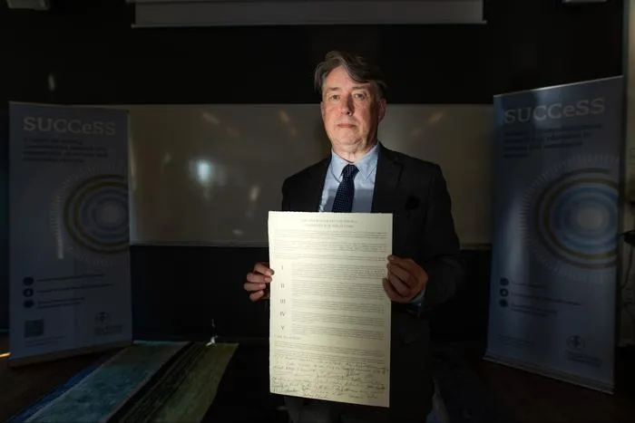 Paul Anastas with the Stockholm declaration