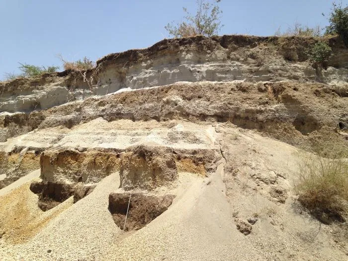 A succession of volcanic deposits at Boset Volcano in the Main Ethiopian Rift