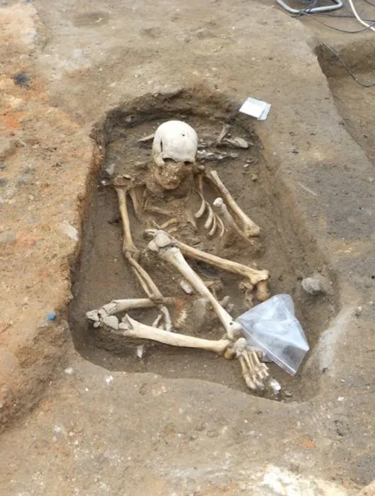 Burial site at Pendik Höyük, Istanbul, Turkey