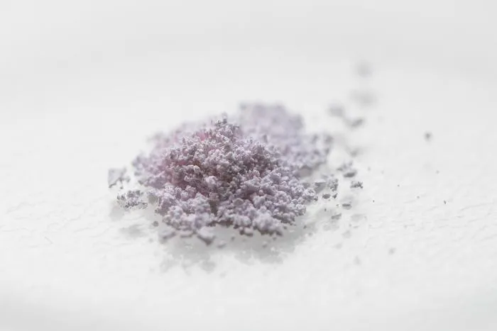 A product of separation carried out using a method developed in Dr. Miloslav Polášek's lab