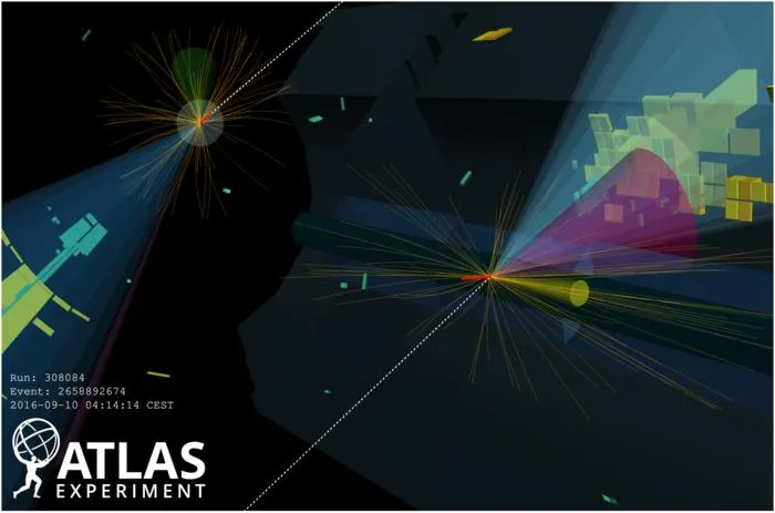 Visulaization of ATLAS collision