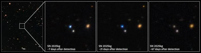 Gemini North and Gemini South Capture the Fading Light of SN 2025kg