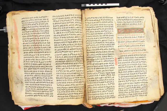 The 15th-century sacred books of Ethiopian Jewry from the Faitlovitch Collection at the Sourasky Central Library, TAU.
