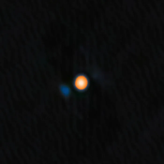 Betelgeuse and Its Stellar Companion (non-annotated)