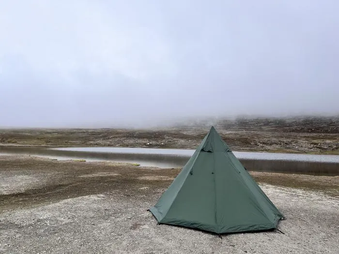 Science teepee on Svalbard