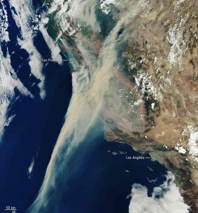 California on fire