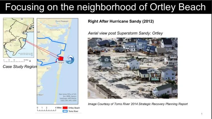 Focusing on the neighborhood of Ortley Beach