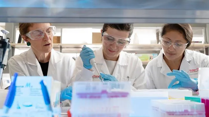 Professor Diane Fatkin and her team