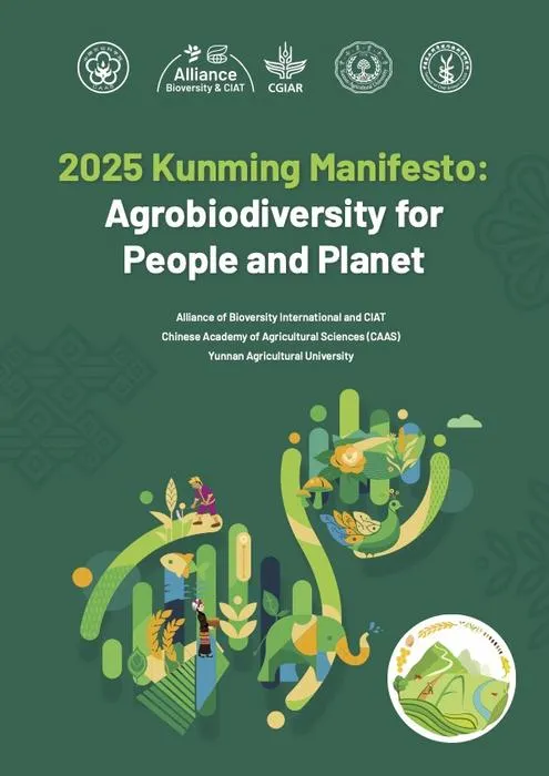 Cover of the Kunming Manifesto on Agrobiodiversity