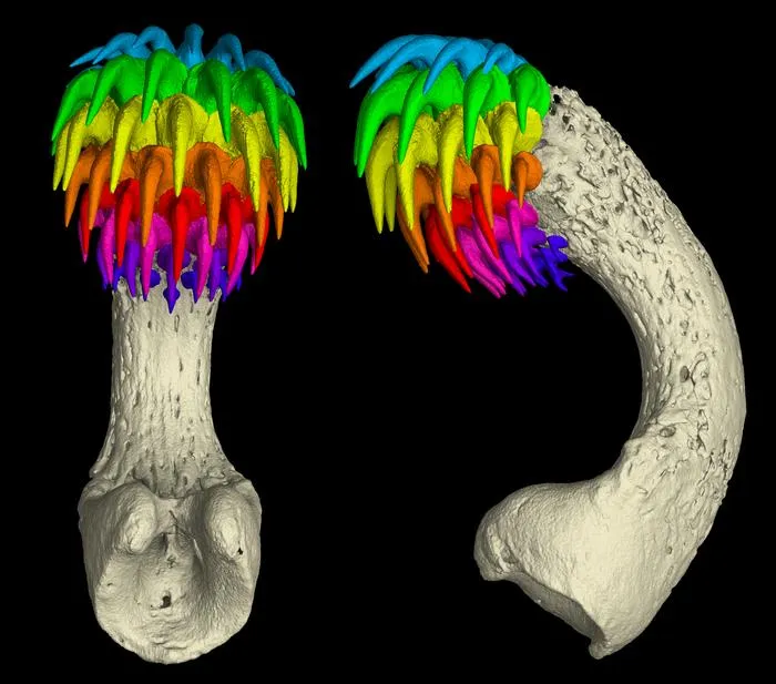 Tenaculum teeth
