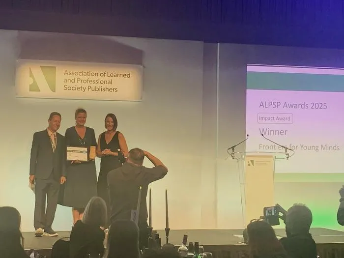 Frontiers for Young Minds - ALPSP Impact Award 2025