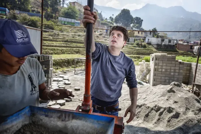 Co-founder Björn Söderberg, co-founder of Build up Nepal