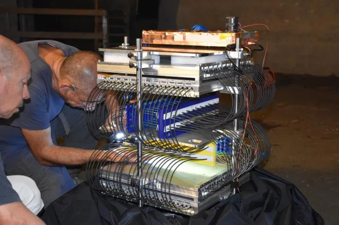 A team from Tel Aviv University is installing the muon detectors in Jeremiah’s Cave beneath the City of David site.