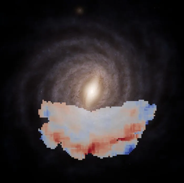 Gaia discovers our galaxy’s great wave (face-on)