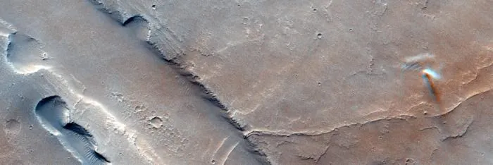 ExoMars TGO catches a dust devil on Mars