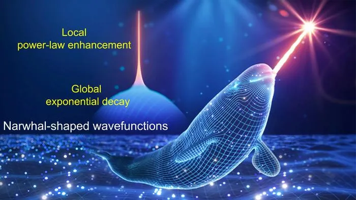 Figure 1 | Narwhal-shaped wavefunction.
