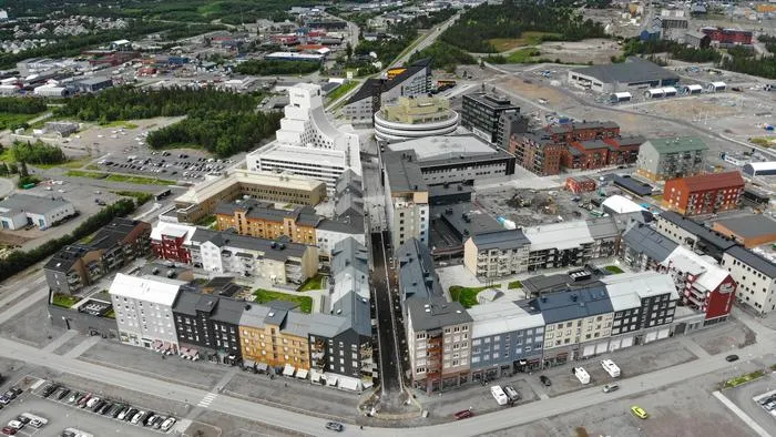 Kiruna new city center