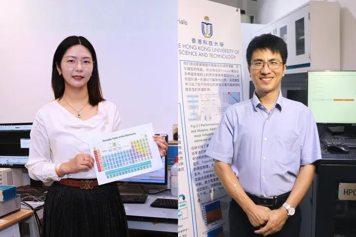 Prof. Sherry Chen Xian (left), The Hong Kong University of Science and Technology, and Dr. Zhang Chenbo (right), Tongji University, developed FerroAI, a deep learning model that can produce phase diagrams for ferroelectric materials in just 20 seconds. Th