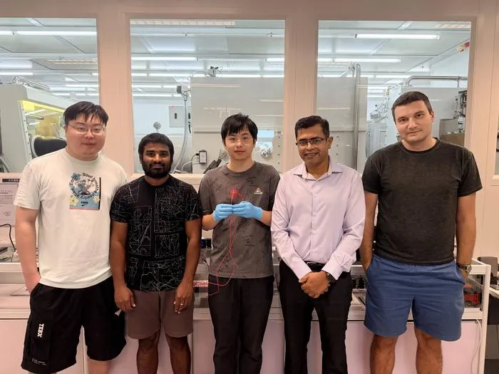 Group photo of the research team