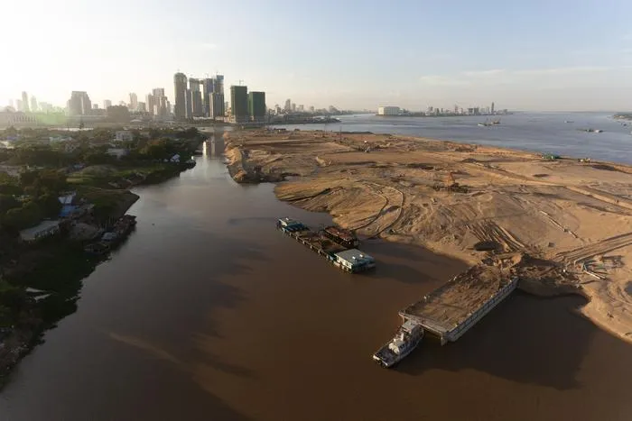 Sand mining