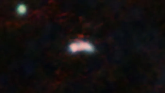 Galaxy Y1 and its surroundings
