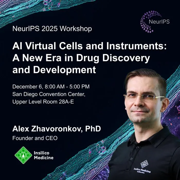 Join Insilico Medicine at NeurIPS 2025: Unveiling Generative AI Breakthroughs Revolutionizing Drug Discovery and Development