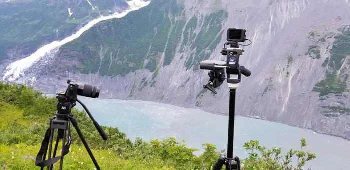Cameras at Barry Arm