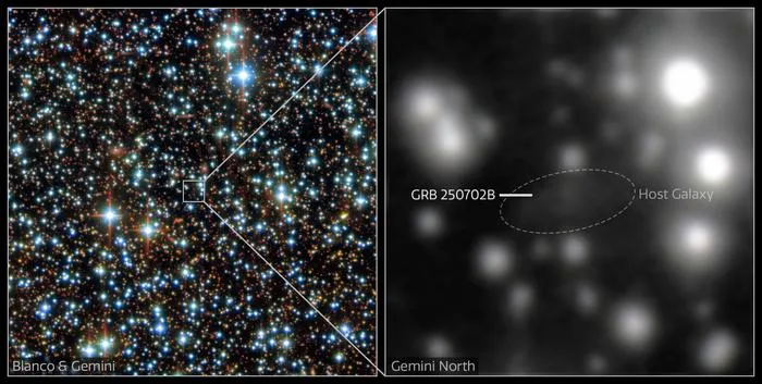 GRB 250702B collage