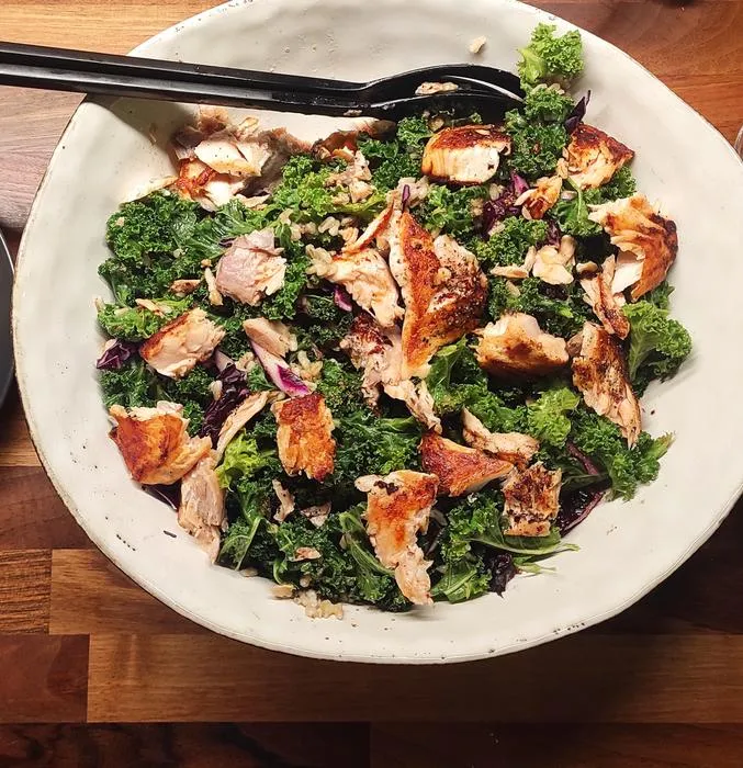 Salmon salad