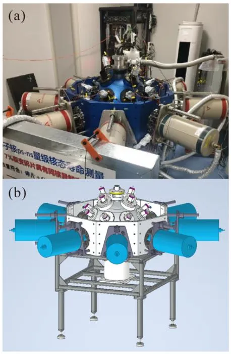 Photograph of the HALIMA setup at the Institute of Modern Physics (IMP)
