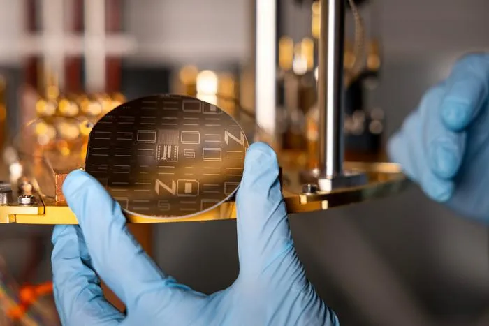 wafer closeup