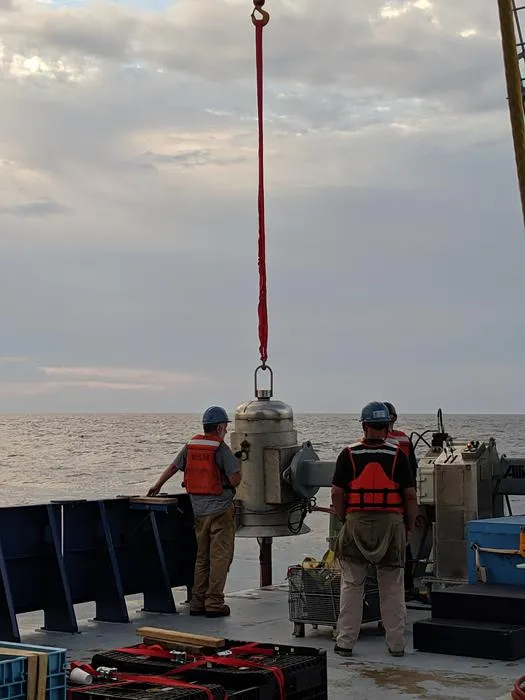 Lowering the Corer
