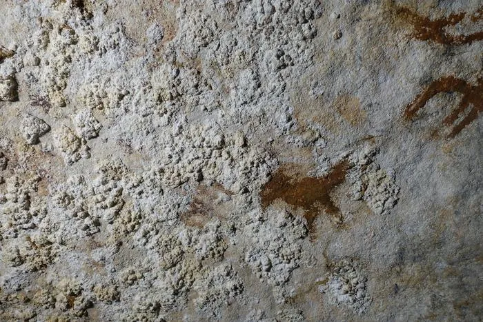 67,800 yr old hand stencil