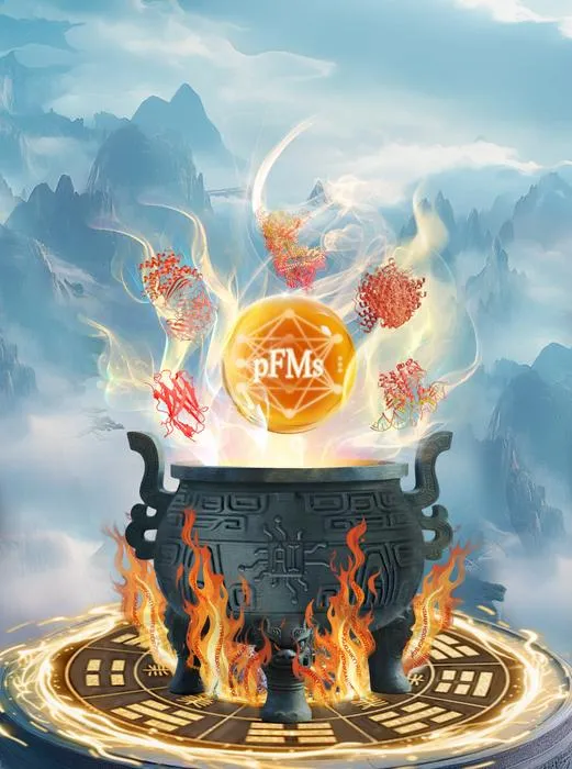Figure 1: Artistic Abstraction of pFMs （Creative Visual Graphic Design）