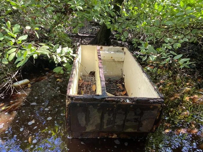 Litter invades the mangroves of tropical countries