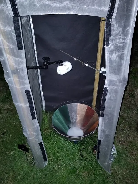 The experimental setup