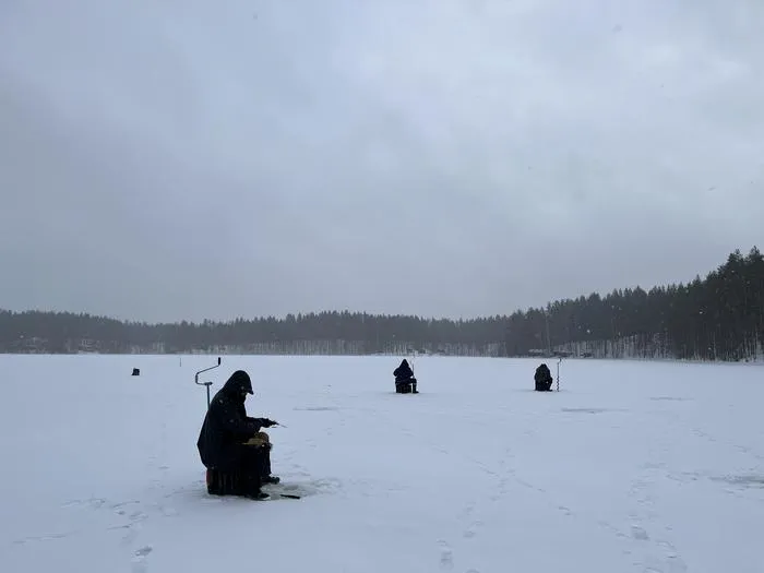 Sitting icefishers