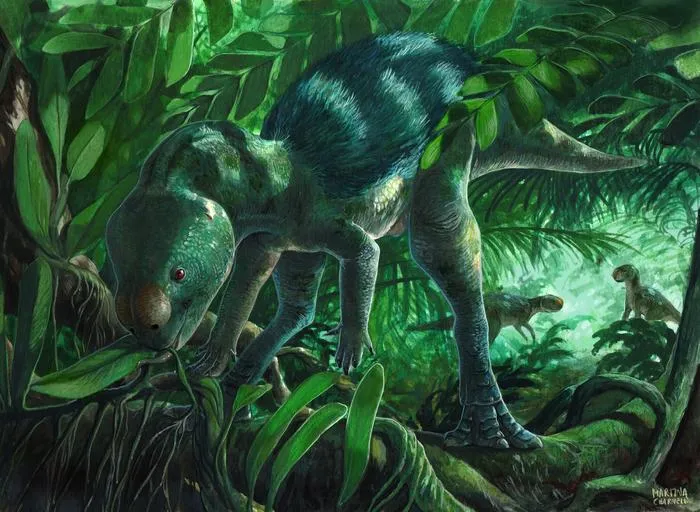 Paleo art reconstruction of Foskeia pelendonum