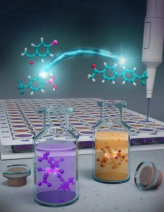 Illustration of the two nickel catalysts in bottles