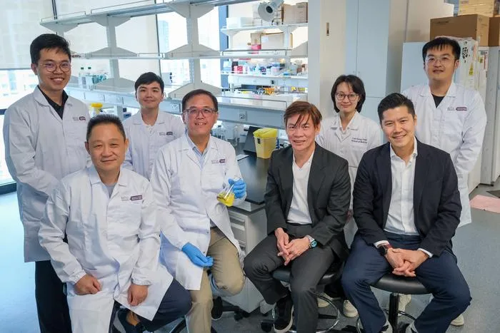 NTU scientists and Aria Bioscience management