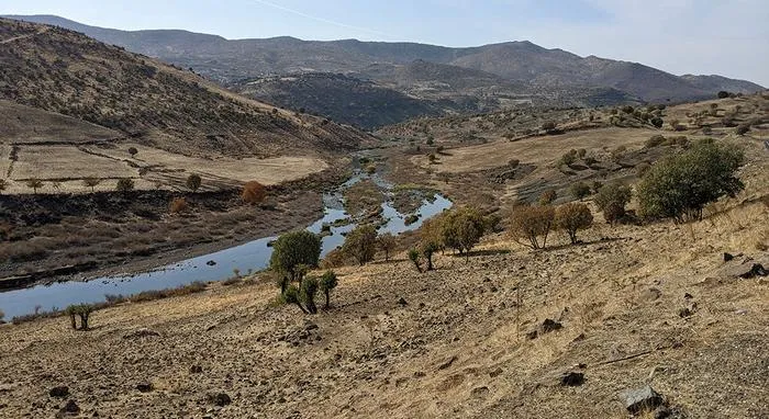 Hillside-near-Göbekli-Tepe,-Turkey